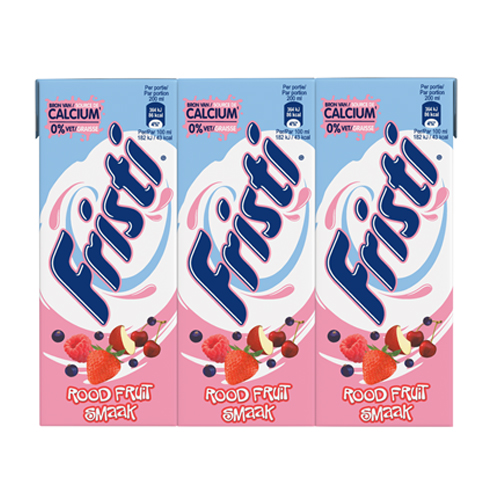 Fristi - Rood fruit - 6x 200ml