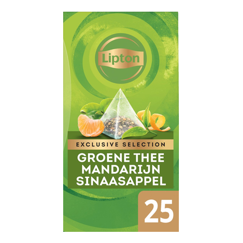 Lipton - Exclusive Selection Groene thee Mandarijn Sinaasappel - 6x 25 zakjes