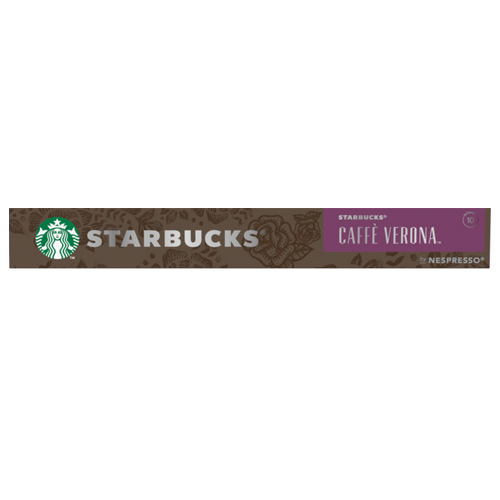 Starbucks - Caffè Verona Dark Roast by Nespresso - 10 Capsules